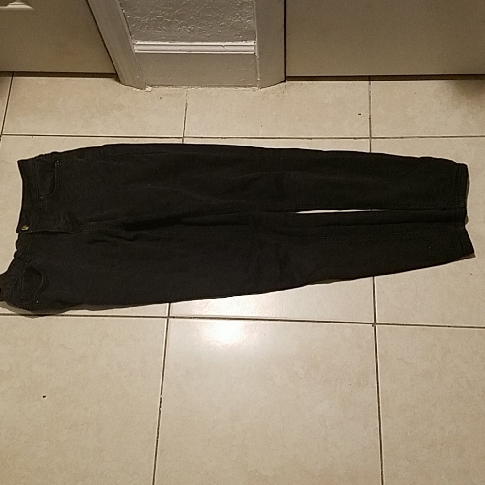 black pants